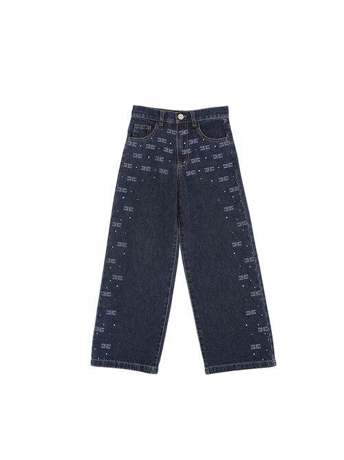 Pantalone, bambina, logato. ELISABETTA FRANCHI | EFPA295 C DF0114000